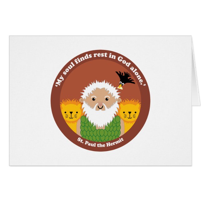 St. Paul the Hermit (Voorkant Horizontaal)