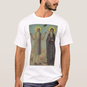 St Paul the Hermit met St Anthony de Grote T-shirt