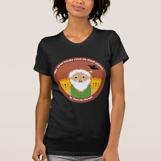 St. Paul the Hermit T-shirt (Voorkant)