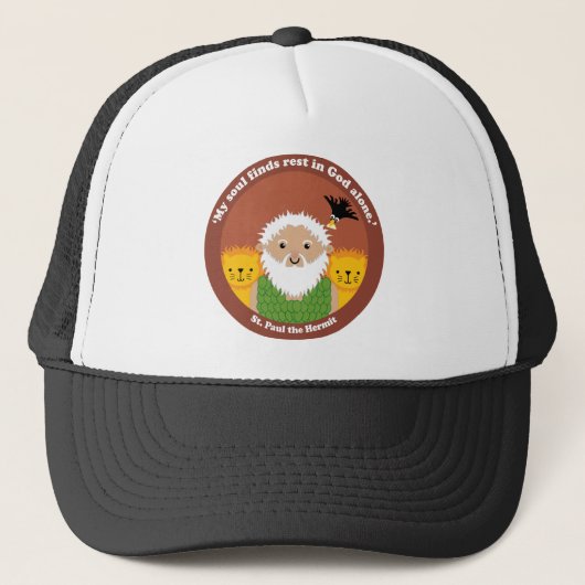 St. Paul the Hermit Trucker Pet (Voorkant)