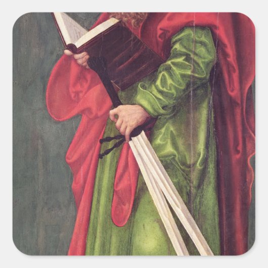 St. Paul Vierkante Sticker (Voorkant)