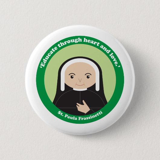 St. Paula Frassinetti Ronde Button 5,7 Cm (Voorkant)