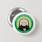 St. Paula Frassinetti Ronde Button 5,7 Cm (Voorkant /achterkant)