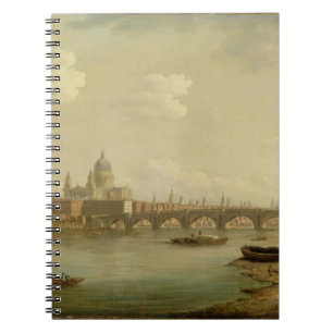 St. Paul's and Blackfriars Bridge, Londen, c.1770- Notitieboek