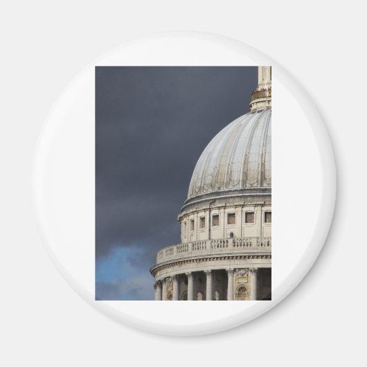 St. Paul's Cathedal Magneet (Voorkant)
