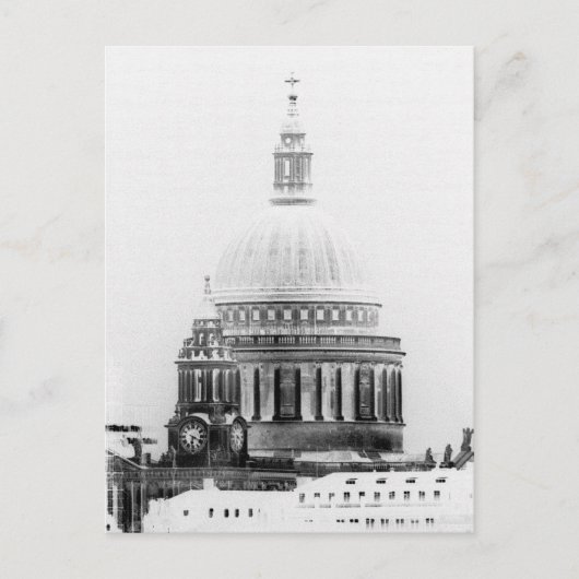 St. Paul's Cathedraal Briefkaart (Voorkant)