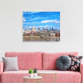 St.Paul's Cathedraal Canvas Print (Insitu (Woonkamer))