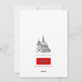 St Paul's Cathedraal Card Feestdagenkaart (Achterkant)