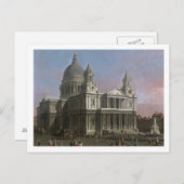 St. Paul's Cathedral, 1754 (olie op doek) Briefkaart (Voorkant / Achterkant)