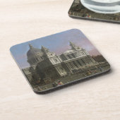 St. Paul's Cathedral, 1754 (olie op doek) Onderzetter (Linkerzijde)