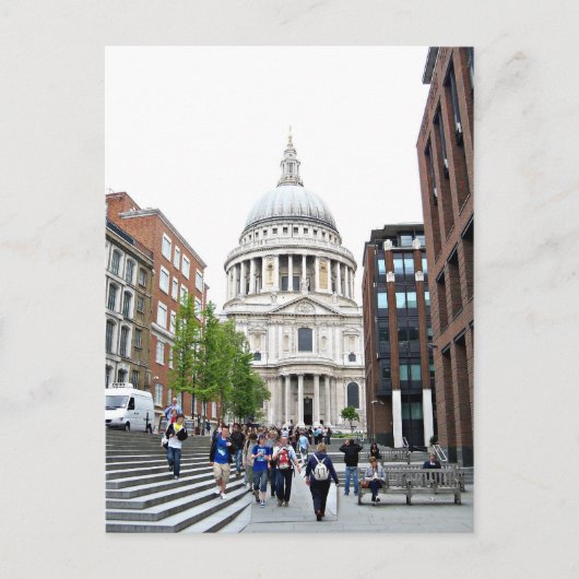 St Pauls Cathedral Briefkaart (Voorkant)