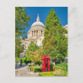 St. Paul's Cathedral, Briefkaart van het Verenigd (Voorkant)