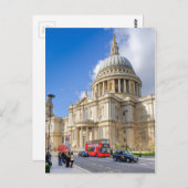 St. Paul's Cathedral, Briefkaart van het Verenigd  (Voorkant / Achterkant)