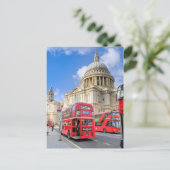 St. Paul's Cathedral, Briefkaart van het Verenigd  (Staand voorkant)