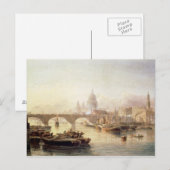St. Paul's Cathedral en London Bridge Briefkaart (Voorkant / Achterkant)