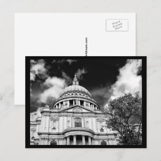 St. Paul's Cathedral, Engelse kerken, Londen Briefkaart (Voorkant / Achterkant)