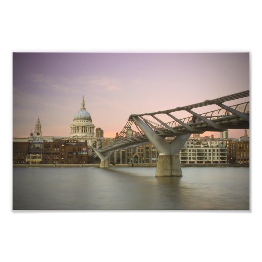 St Pauls Cathedral Foto Afdruk (Voorkant)