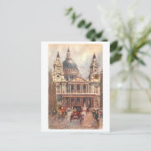 St. Paul's Cathedral in het Briefkaart van Londen (Staand voorkant)