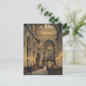 St Pauls Cathedral Japanese Woodblock Print Briefkaart (Staand voorkant)