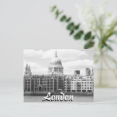 St Pauls cathedral Londen  briefkaart (Staand voorkant)