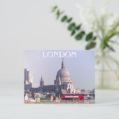 St Paul's Cathedral, Londen Briefkaart (Staand voorkant)
