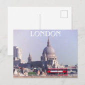 St Paul's Cathedral, Londen Briefkaart (Voorkant / Achterkant)