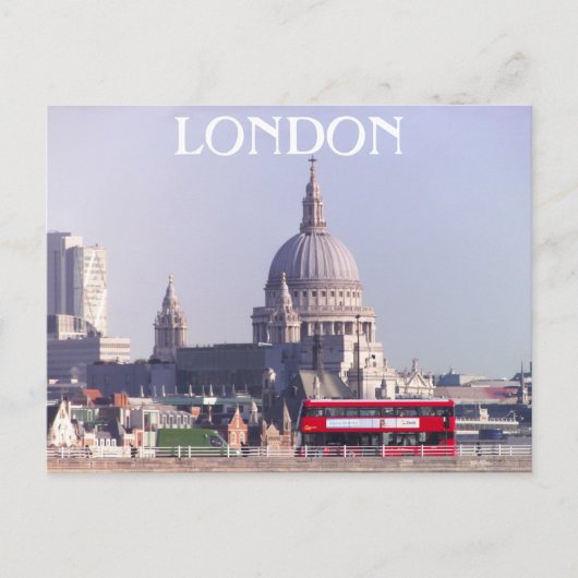 St Paul's Cathedral, Londen Briefkaart (Voorkant)