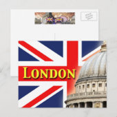 St Paul's Cathedral Londen Briefkaart (Voorkant / Achterkant)