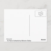 St. Paul's Cathedral, Londen Briefkaart (Achterkant)