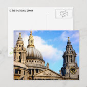 St Paul's Cathedral, Londen, Briefkaart (Voorkant / Achterkant)