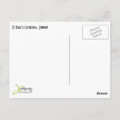 St Paul's Cathedral, Londen, Briefkaart (Achterkant)