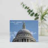 St Paul's Cathedral, Londen Briefkaart (Staand voorkant)