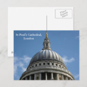 St Paul's Cathedral, Londen Briefkaart (Voorkant / Achterkant)