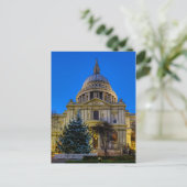 St. Paul's Cathedral Londen Briefkaart Verenigd Ko (Staand voorkant)