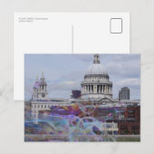 St Paul's Cathedral, Londen, Engeland Briefkaart (Voorkant / Achterkant)
