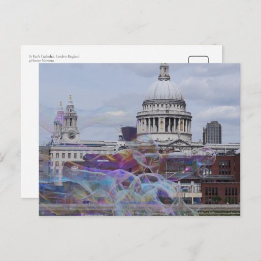 St Paul's Cathedral, Londen, Engeland Briefkaart (Voorkant / Achterkant)