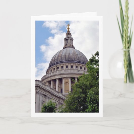 St Paul's Cathedral, Londen, Engeland, Kaart (Voorkant)