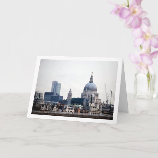 St Paul's Cathedral, Londen, Engeland Kaart (Orchidee)