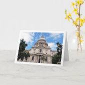 St Paul's Cathedral, Londen, Engeland Kaart (Gele Bloem)