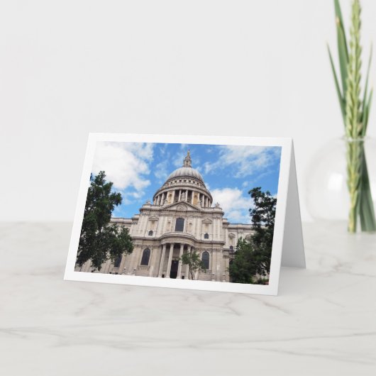 St Paul's Cathedral, Londen, Engeland Kaart (Voorkant)