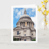 St Paul's Cathedral, Londen, Engeland, Kaart (Gele Bloem)