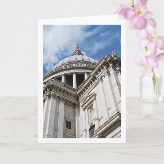 St Paul's Cathedral, Londen, Engeland Kaart (Orchidee)