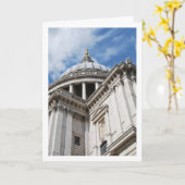 St Paul's Cathedral, Londen, Engeland Kaart (Gele Bloem)