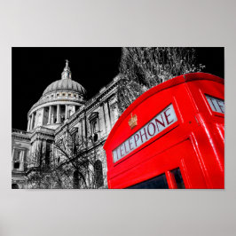 St. Paul's Cathedral Londen Engeland Poster