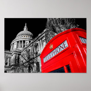 St. Paul's Cathedral Londen Engeland Poster
