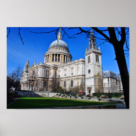 St. Paul's Cathedral Londen Engeland Poster