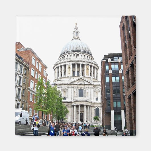 St Paul's Cathedral, Londen Magneet (Voorkant)