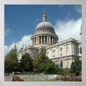 St. Pauls-Cathedral-Londen Poster (Voorkant)