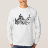 St. Pauls Cathedral, Londen. Schets T-shirt (Voorkant)