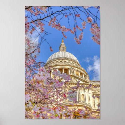 St.Paul's Cathedral, Londen, Verenigd Koninkrijk Poster (Voorkant)